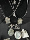 High End Sterl Silver Lot Vintage 925 And 935 Taxco Echenique Marcasite Abalone