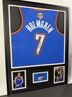 Chet Holmgren Signed Framed Finals Thunder Authentic Swingman Jersey Beckett Coa