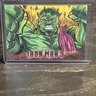 Upper Deck 2013 Iron Man 3 Marvel Art Hulk 1 1 Sketch Card