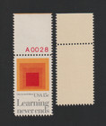 Us Efo Error Stamps   1833 Education  Plate   Captured Misperf   Normal Mnh