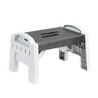 Strong   Durable Plastic Multi Purpose Easy Storage Foldable Folding Step Stool
