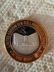 Mirage Casino Las Vegas   10 Limited Edition  999 Fine Silver Gaming Token chip