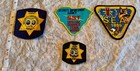 4 Piece Set Security Enforcement Agency Patches 