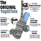 Fashion Yoga Mat Carrier Bag Large Side Pocket Long Strap Tote Fit Most Size Mat