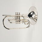 King Model 1121sp  ultimate  Marching Mellophone Sn 631749 Excellent