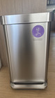 Simplehuman Kitchen Trash Can 11 8 Gallon Stainless Steel  Brand New Open Box 