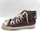 Converse Chuck Taylor Plaid Christmas Edition Jingle Bells Usa Vintage Shoes 7
