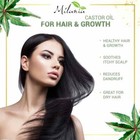 Premium Organic Castor Oil - 100  Pure And Hexane-free Cold-pressed Beauty 