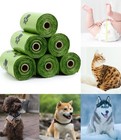 600 Dog Poop Bags Rolls Poo Waste Biodegradable Doggy Large Strong Thick Pet Eco
