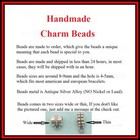 Antique Silver Baby s Feet And Angel s Wing 1 Charms Fit Beaded Bracelet 