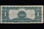 1899  1 Silver Certificate     Vf Very Fine     Black Eagle Note 349    trusted   