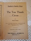 1921 Play The Tom Thumb Circus Bugbee s Syracuse New York Rare