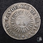 Argentina  2 Soles 1825  La Rioja Mint  Silver Coin