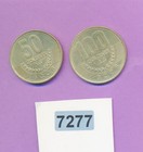 Costa Rica - 50 1997   100 1998 Bu Pair  7277