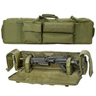 39 Inch Tactical Double Rifle Bag Gun Range Padded Soft Case Backpack Carry Case