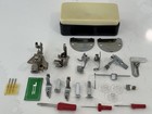 Necchi Bu Nova Sewing Machine 24 Piece  Feet  Accessories  Needles In Box  Vgc