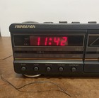 Soundesign Working Am fm Alarm Clock Radio Cassette Player Sound Design
