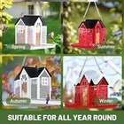 Wild Bird Feeder Squirrel Proof Metal Bird Seed For Outside Hanging