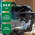 Metabo Hpt 12 Inch Dual Bevel Sliding Miter Saw