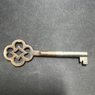 Hollow Barrel And Skeleton Key Cabinet Vintage Antique German 