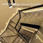 5m 10m Sensor Motion Stairs Ws2811 Led Strip Light 24v Cob Staircase Step Light