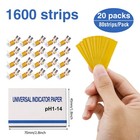 Ph Test Strips  1600 Strips Full Range 1-14 Universal Ph Test Paper Litmus Paper