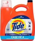 Tide Professional Commercial Liquid Laundry Detergent  170 Fl Oz  pack Of 4  