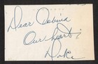 John Wayne  duke  American Actor Original Signed Autograph Cut Signature