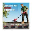 Cordless Tiller Cultivator Compatible With Milwaukee 18v Battery tool Only      
