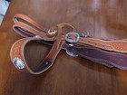 Western Tack Santos Garcia Custom Western Bridle W  Basketweave W  6  Snaffle