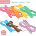 4320 Strips Paper Quilling Set  36 Colors  5mm Width  54cm Length  Diy Art
