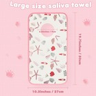 5 Pcs Large Towel Bibs For Baby Toddler  Soft Pullover Absorbent Cotton Full    