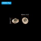 6000pcs Acrylic Wedding Diamonds 3mm Table Crystals Confetti Light Brown