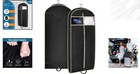 43  Gusseted Travel Garment Bag - Breathable Suit Cover With Zipper Pocket