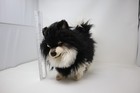 Pomeranian Dog Hansa Realistic Stuffed Animal Plush Soft Toy 14  Fluffy Posable