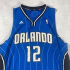 Authentic Orlando Magic Dwight Howard  12 Adidas Nba Jersey Mens Large  2 Blue