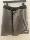 Quiksilver Board Swim Trunk Shorts Men Size 30 Gray Colorblock Quick Dry Surf