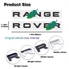 Car Emblem For Front Hood Or Trunk Lid Rear Abs Material Car Badge Car Style Rep