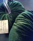 Nwt Robert Stanley Fall Set 2 Velvet Soft Plush Squishy Pumpkins     8 - 10  Green