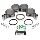 Pistons W  Rings Fit 05-15 Toyota Tacoma 2 7l Dohc 2trfe