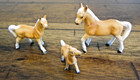 Vtg  Mixed Lot Of 11 Glass   Porcelain Horses  Donkeys  Unicorn Figurines