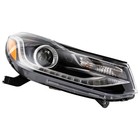 Halogen Headlamp W bulbs Fits 17-22 Trax Right Side Non-projector Black Housing