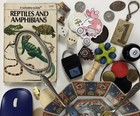 C5 Vintage Junk Drawer Lot Coins  Spoons  Jewelry  Dice  Keychains  Collectibles