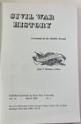 Civil War History  Volume 15   1   March 1969  Near Perfect  L  k   