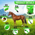 9 Pcs Horse Grooming Tools Kit With Organizer Tote Bag For Beginners