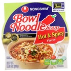 Nongshim Bowl Noodle Hot   Spicy Ramen Noodle Soup Bowl  3 03oz X 12  Shelf-stab