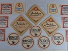 Vintage Budweiser  Busch  Miller  Bud Light  Andeker Beer Coasters Lot Of 40