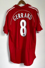 Vintage Adidas 2006-08 Liverpool Fc Gerrard  8 Jersey Sz Xl
