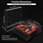 30 Pack Steelbook Protector Case     Crystal Clear Protective Sleeves For 4k Uh   
