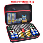 Battery Organizer Storage Case Box With Tester Fits Aa Aaa 9v C Holder  case 